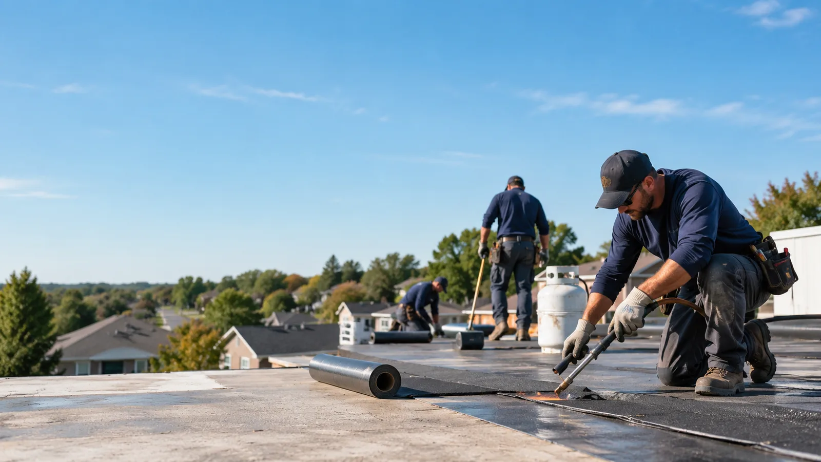 Flat Roof Leak Repair providers in Taft, OK